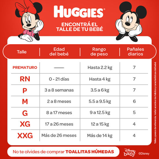 PAÑAL HUGGIES PROTECT PLUS Px50